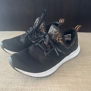 New Balance Black and Brown Sneakers with Modern Design